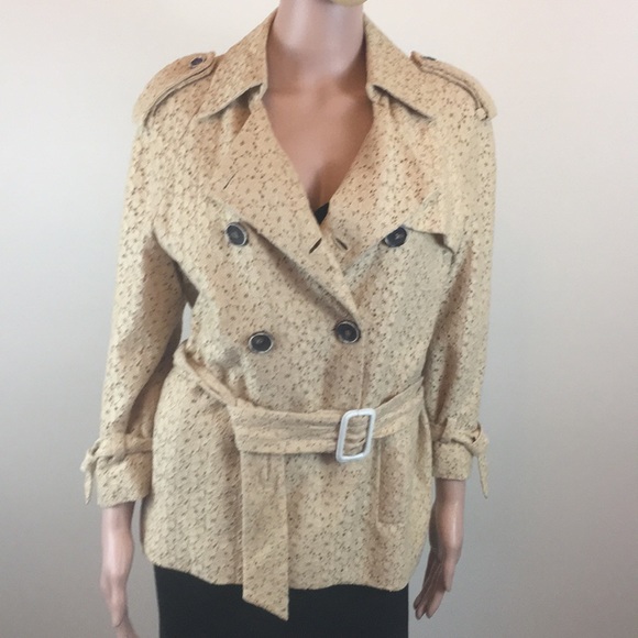 Phillip Lim 3.1 Belted Tan Lace Blazer - Picture 3 of 8